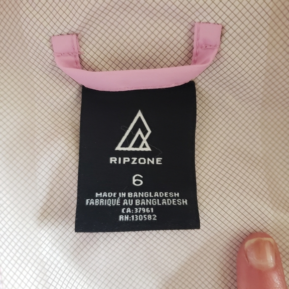 Ripzone Toddler Girls' Cloudburst Rainsuit - Size 6 - Picture 2 of 14